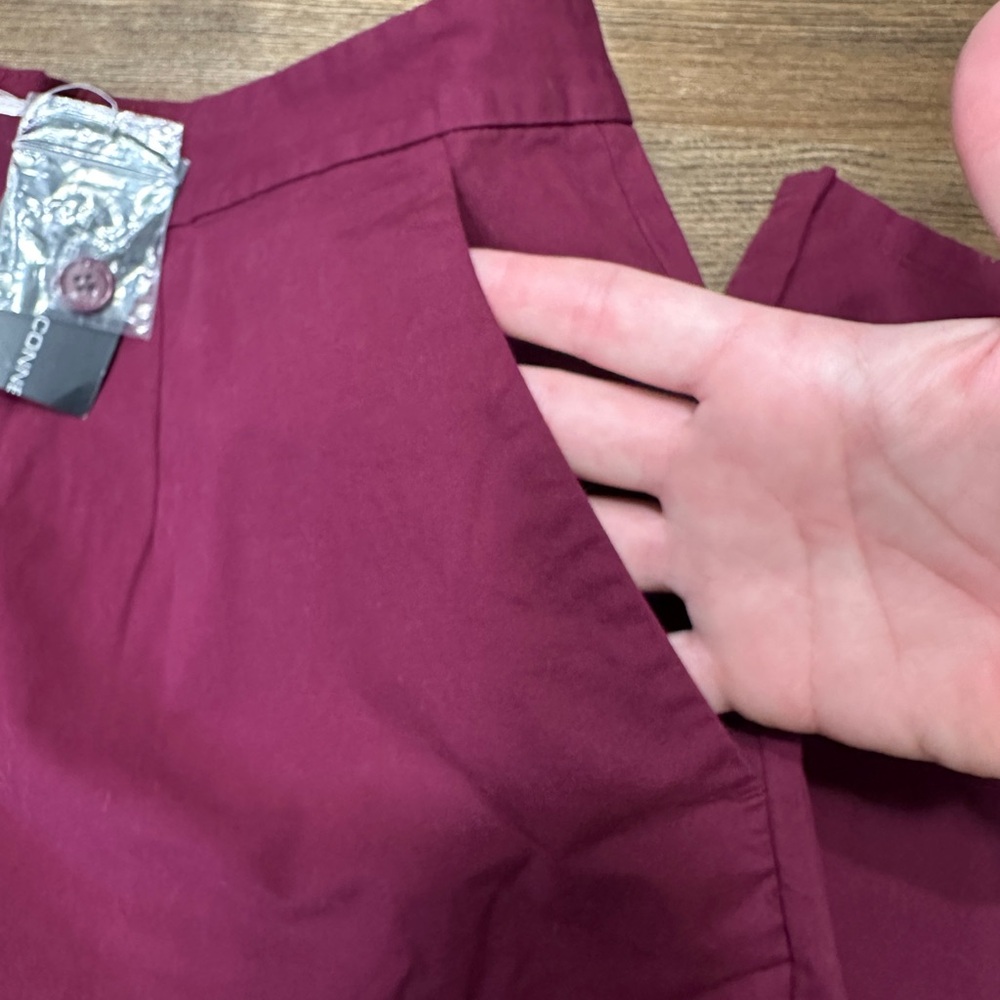 French Connection Deep Raspberry Chinos - Picture 4 of 8